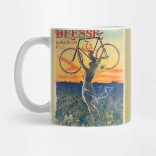 Poster advertisement for the Deesse bicycle Mug